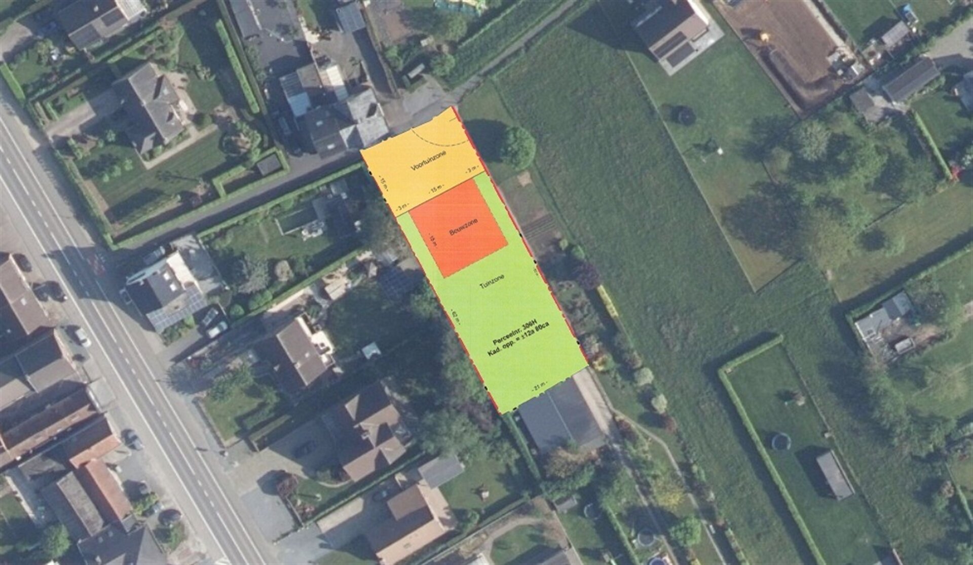 Bouwgrond te koop in MAZENZELE