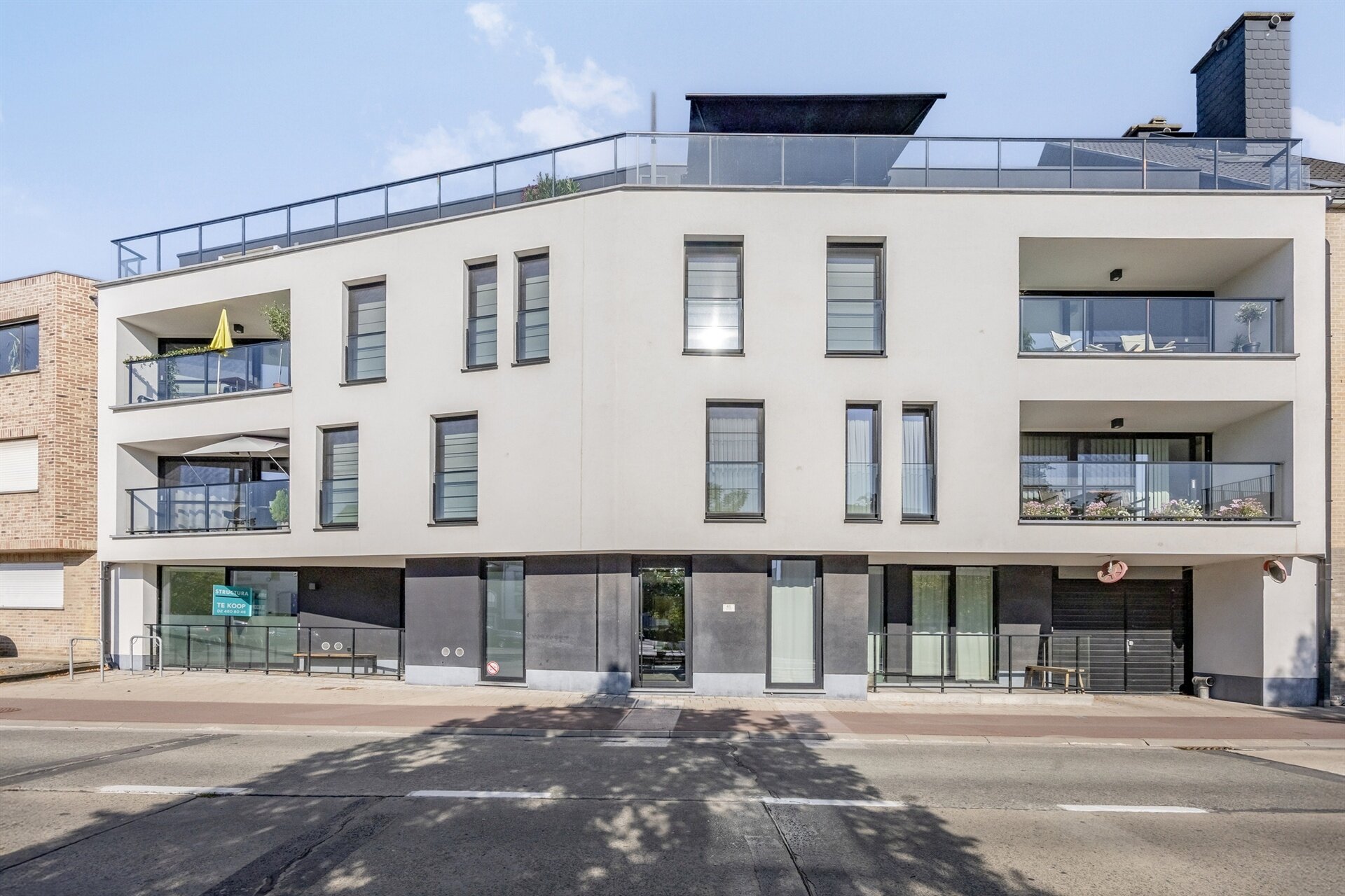 Handel-kantoor-opbrengst te huur in MERCHTEM