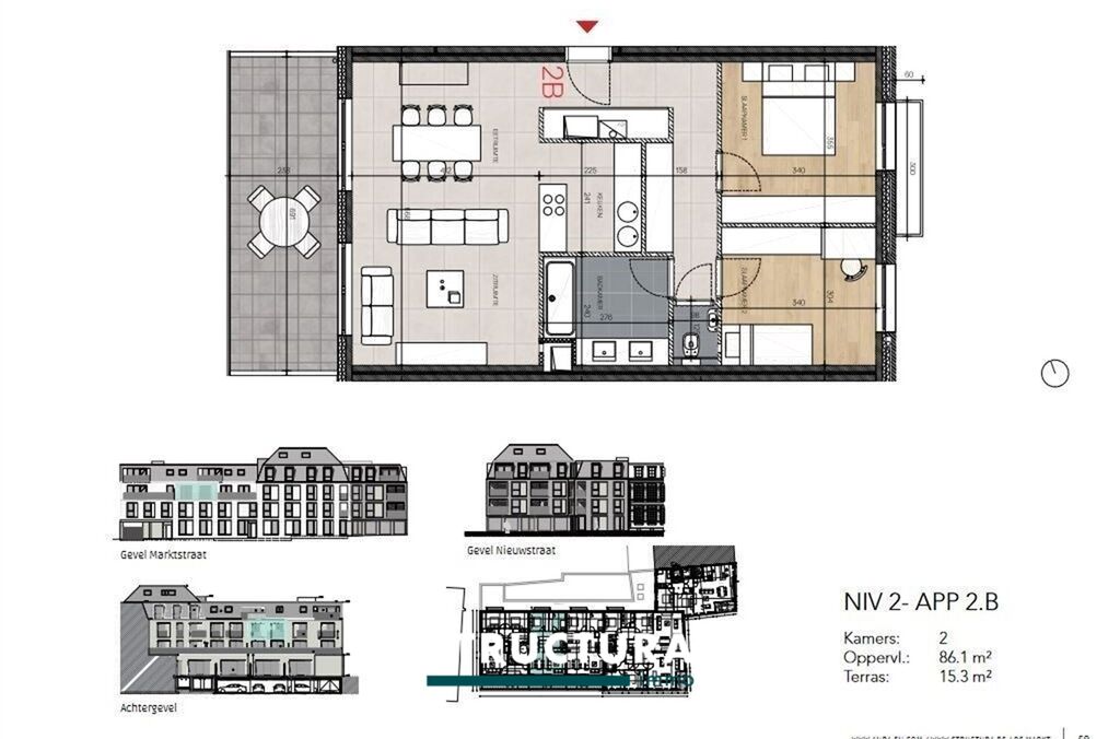 Appartement &agrave; louer &agrave; MERCHTEM