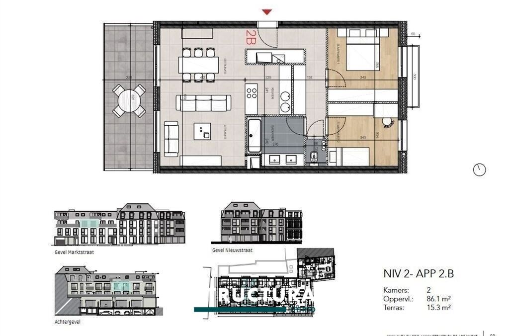 Appartement &agrave; louer &agrave; MERCHTEM