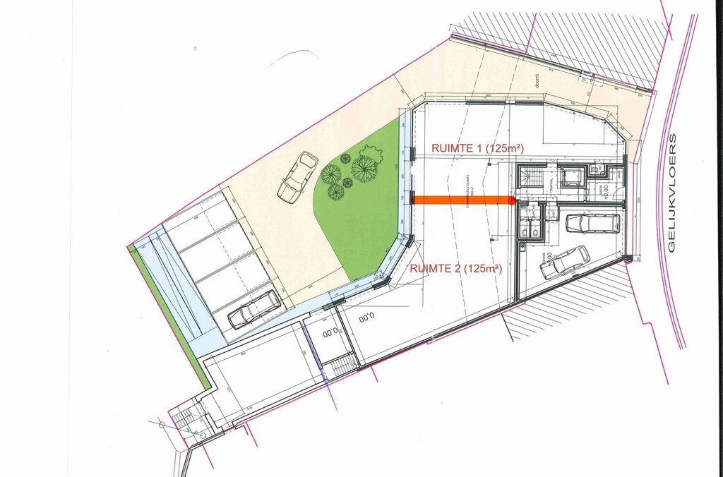 Commerce-Bureaux-Rapport à louer à OPWIJK