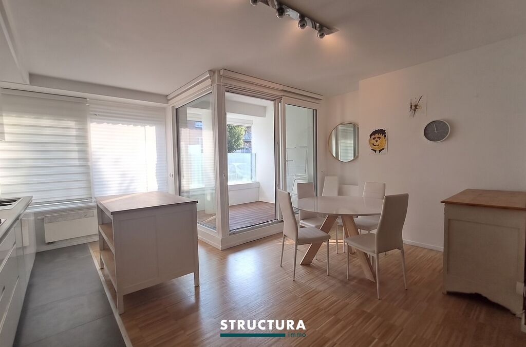 Gelijkvloers appartement te huur in WEMMEL