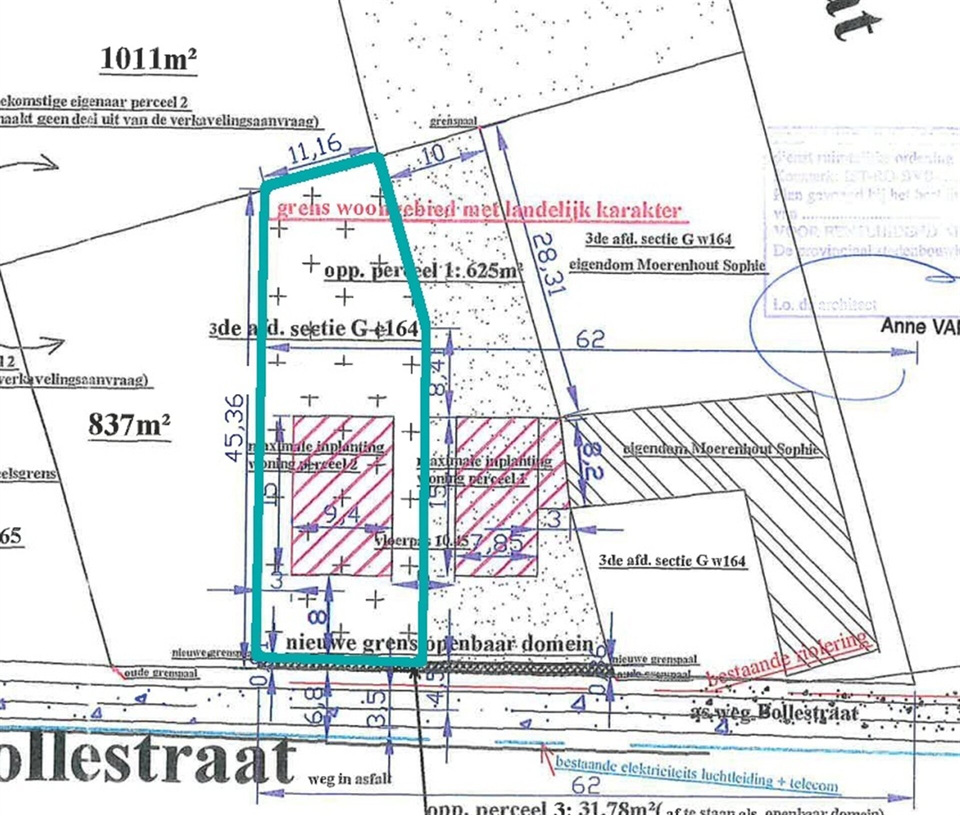 Terrain à bâtir à vendre à BRUSSEGEM
